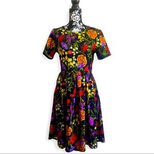 Lularoe Floral Dress with Pockets